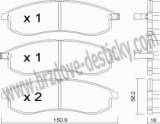 BRZDOV DESTIKY - PEDN MITSUBISHI L200 (K6)        1996- - kliknte pro vt nhled