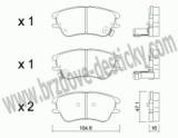 BRZDOV DESTIKY - PEDN HYUNDAI ATOS Van (MX)       1999- - kliknte pro vt nhled