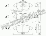 BRZDOV DESTIKY - PEDN VOLKSWAGEN TOURAN              2003- - kliknte pro vt nhled