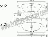 BRZDOV DESTIKY - PEDN AUDI A6 Allroad Quattro (4BH)   2000-06 - kliknte pro vt nhled