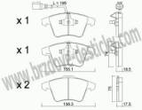 BRZDOV DESTIKY - PEDN VOLKSWAGEN MULTIVAN (T5)       2003- - kliknte pro vt nhled