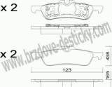 BRZDOV DESTIKY - ZADN MINI COOPER MINI ONE - MINI COOPER  2001- - kliknte pro vt nhled