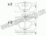 BRZDOV DESTIKY - PEDN BMW Serie 5 (E60-E61)      2003- - kliknte pro vt nhled