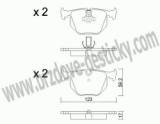 BRZDOV DESTIKY - ZADN BMW Serie 7 (E38)          1994-01 - kliknte pro vt nhled