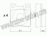 BRZDOV DESTIKY - ZADN MERCEDES Classe S Coupe CL /140/     1992-99 - kliknte pro vt nhled