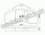 BRZDOV DESTIKY - PEDN DAF CF65-CF75-CF85  2001- - kliknte pro vt nhled