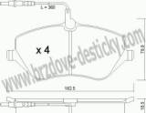 BRZDOV DESTIKY - PEDN CITROEN C6                 2005- - kliknte pro vt nhled