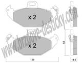 BRZDOV DESTIKY - ZADN RENAULT LAGUNA I       1993-01 - kliknte pro vt nhled