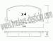BRZDOV DESTIKY - PEDN TOYOTA CARINA II (T15-T17)          1983-92  - kliknte pro vt nhled