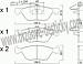 BRZDOV DESTIKY - PEDN ALFA ROMEO 147                   2000-  - kliknte pro vt nhled