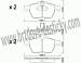 BRZDOV DESTIKY - PEDN OPEL CALIBRA A    1989-98  - kliknte pro vt nhled