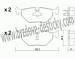 BRZDOV DESTIKY - ZADN BMW Serie 3 (E30)          1982-94  - kliknte pro vt nhled