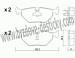 BRZDOV DESTIKY - ZADN BMW Serie 7 (E32)          1986-94  - kliknte pro vt nhled