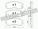 BRZDOV DESTIKY - PEDN SUBARU IMPREZA (GC-GF)    1992-00  - kliknte pro vt nhled