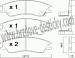 BRZDOV DESTIKY - PEDN SUBARU JUSTY I (KAD)      1984-95  - kliknte pro vt nhled