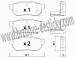 BRZDOV DESTIKY - ZADN HONDA JAZZ (GD)               2002-  - kliknte pro vt nhled
