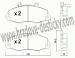 BRZDOV DESTIKY - PEDN FORD TRANSIT  /100/      1973-00  - kliknte pro vt nhled