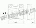 BRZDOV DESTIKY - ZADN MERCEDES SLK /170/                    1996-04  - kliknte pro vt nhled