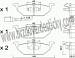 BRZDOV DESTIKY - PEDN VOLKSWAGEN GOLF IV             1997-03  - kliknte pro vt nhled