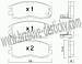 BRZDOV DESTIKY - PEDN MITSUBISHI GALANT V (E5-E7-E8)           1992-96  - kliknte pro vt nhled