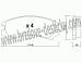 BRZDOV DESTIKY - PEDN NISSAN SENTRA (B12)            1986-91  - kliknte pro vt nhled