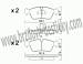 BRZDOV DESTIKY - PEDN BMW Serie 3 (E46)          1998-05  - kliknte pro vt nhled