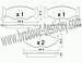 BRZDOV DESTIKY - PEDN CHRYSLER VOYAGER I (ES)    1988-95  - kliknte pro vt nhled