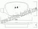 BRZDOV DESTIKY - ZADN FIAT PUNTO  /188/                 2003-06  - kliknte pro vt nhled