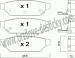 BRZDOV DESTIKY - ZADN MITSUBISHI CARISMA (DA)                  1995-04  - kliknte pro vt nhled