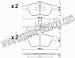 BRZDOV DESTIKY - PEDN NISSAN PRIMERA (P11 Mk III)    1999-02  - kliknte pro vt nhled