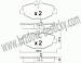 BRZDOV DESTIKY - PEDN MERCEDES Classe E (211)               2002-  - kliknte pro vt nhled