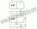 BRZDOV DESTIKY - PEDN MERCEDES CLK (209)                    2002-  - kliknte pro vt nhled